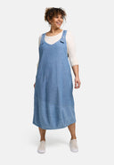 'Mara' Schortjurk V-hals, Midi-lengte & Alledaagse-Chic