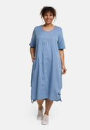 'Alina' Jurk – A-lijn, zacht & met trekkoorddetails