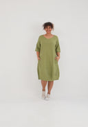 Robe « Olina » – légère, structurée et en maille extensible douce