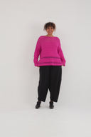 Pantalon « Livia » – Coupe ample, design épuré et stretch