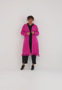 Cardigan Long 'Cotture' – Toucher Doux, Coupe Élégante & Aéré